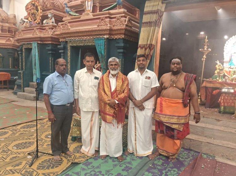 குருவுடன் இலங்கை பயணம்.